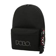Sac a Dos Noir 1 Compartiment + Scarf