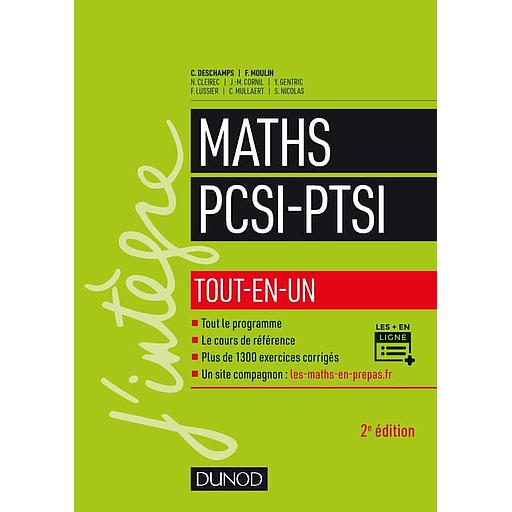 Campus Maths PCSI-PTSI tout-en-un