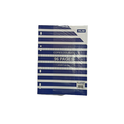 Feuilles Doubles Blanches 21*29.7 100P Séyès