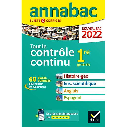 Tout le contrôle continu 1re générale