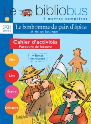 Parcours de lecture de 4 oeuvres littéraires CP/CE1 Cycle 2  - Cahier d'activités