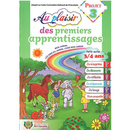 Projet 3 Au Plaisir Des Premiers Apprentissages Mon jardin les amis du jardin,j'aide mon jardin 3/4