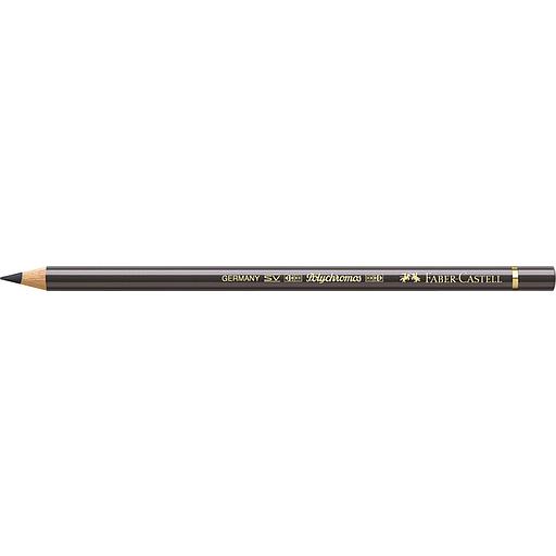 Crayon de couleur Polychromos 175 sepia foncee