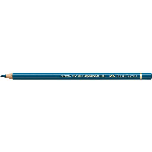 Crayon de couleur Polychromos 155 turquoise helio