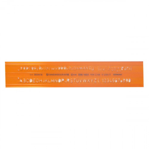 Trace Lettres Standardgraph 5mm