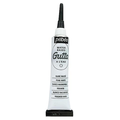 Gutta à l'eau 20 ml - 002 - Blanc Nacré