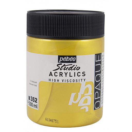 Peinture Acryliques Pot de 500ml Or