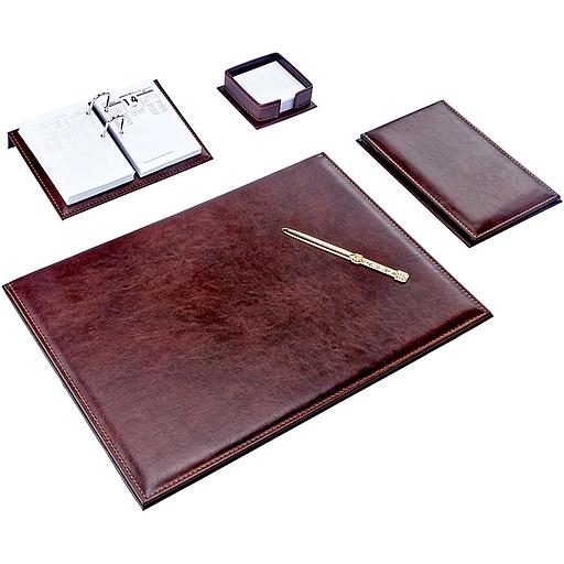 Set de Bureau Marron 5 Piece