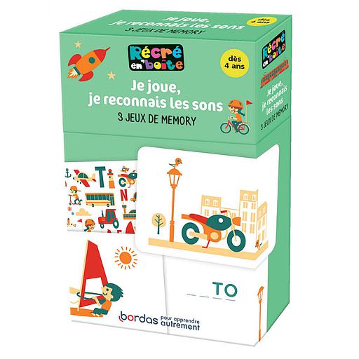 Récré en'Boîte - Je joue, je reconnais les sons - dès 4 ans * Jeu pédagogique