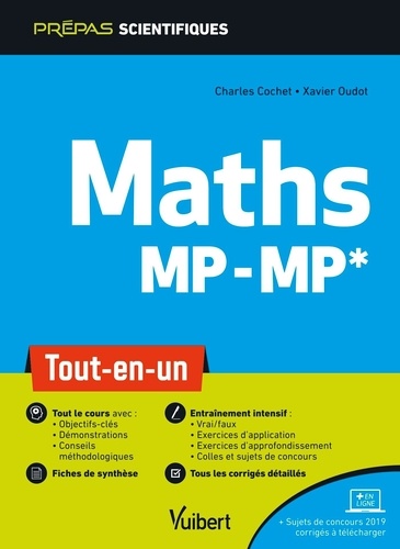 Maths MP-MP*  - Tout-en-un
