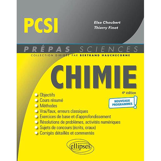 Chimie PCSI