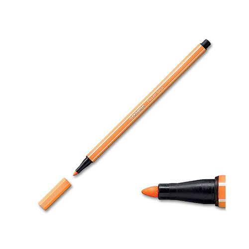 Feutre Pen 68 Stabilo - néon orange vif - n°054