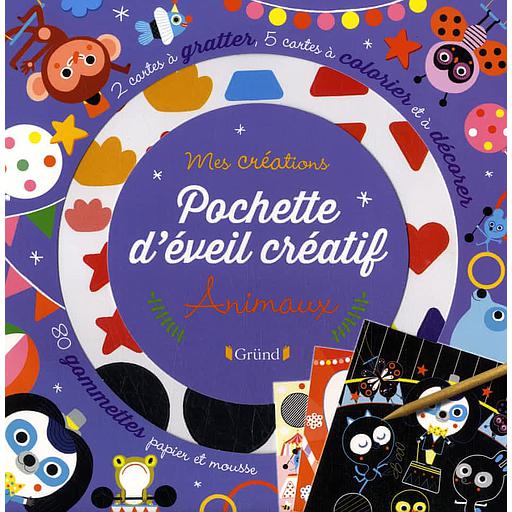 Pochette d'éveil créatif animaux