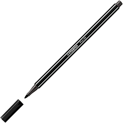 Feutre Pen 68 Stabilo Noir N°46