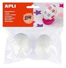 Sachet de 2 Oeufs En Polystrène Dim 65MM Kids Rèf 14797