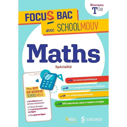 Maths Spécialité Tle