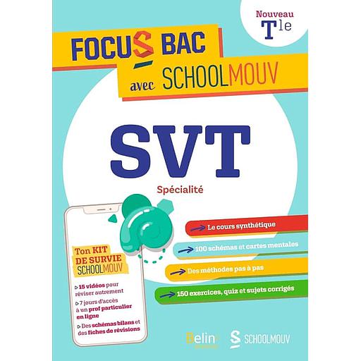SVT spécialité Tle