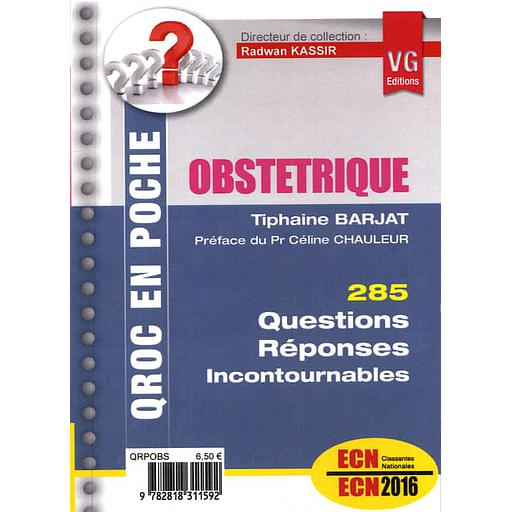 QROC en poche - Obstétrique
