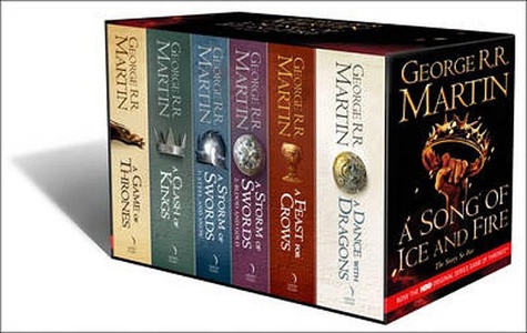 A Song of Ice and Fire  - 6 volumes