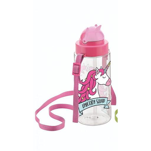Gourde pour enfants avec paille Unicorne 500ml