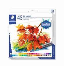 Ensemble de 48 Pastels à Huile