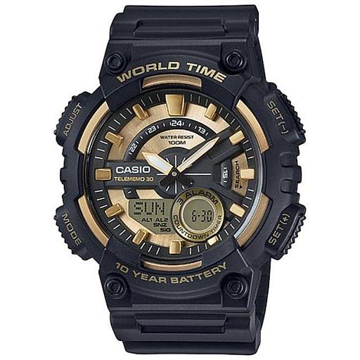 Montre Casio Analog Digital World Time pour homme