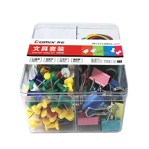 Ensemble de clips et bandes et trombones