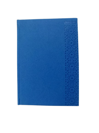 Agenda Journalier de Bureau Papier Blanc Couverture Souple 15*21 CM  2025