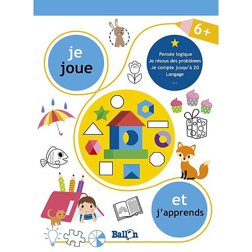 Je joue et j'apprends 6+  - Pensée logique, je résous des problèmes, je compte jusqu'à 20, langage...