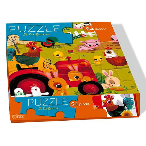 Puzzle à la ferme  - 24 pièces