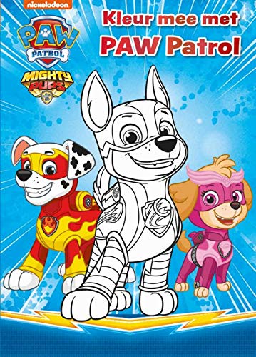 Kleur mee met Paw Patrol