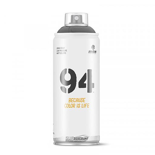 Bombe de peinture MTN 94 - Noir mat 400ml