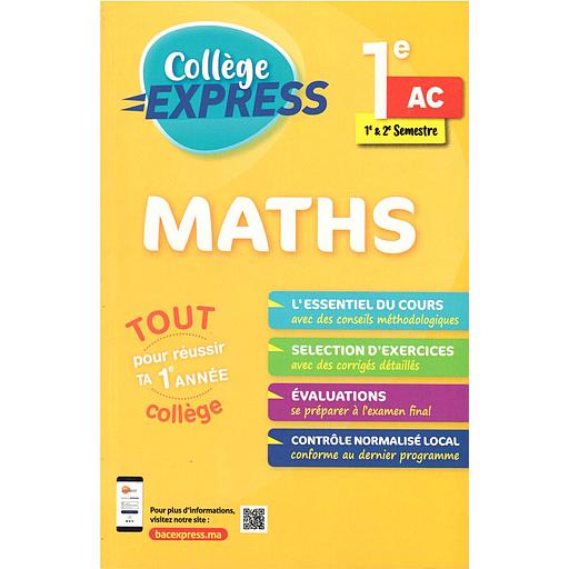 Collège Express Maths 1 AC 1&amp;2 Semestre