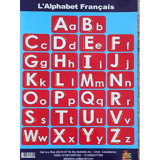 POSTERS L'ALPHABET FRANCAIS