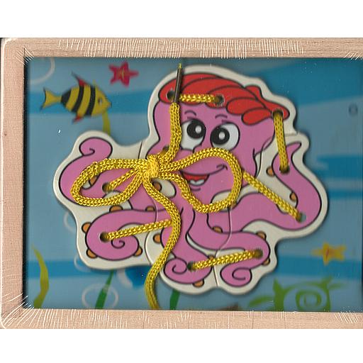 بازل حيوانات 4 قطع