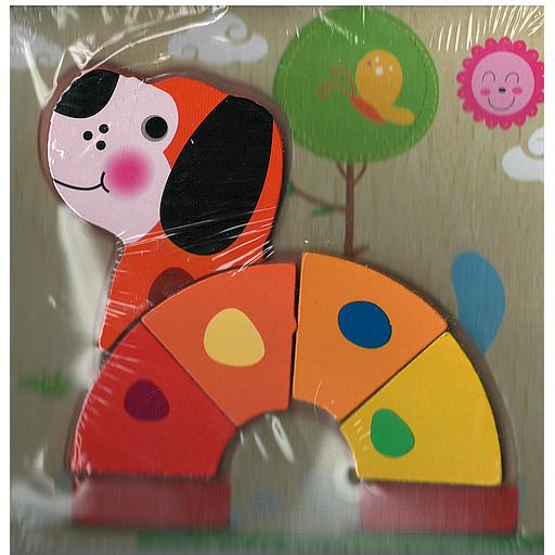 بازل صغير اشكال مجسم