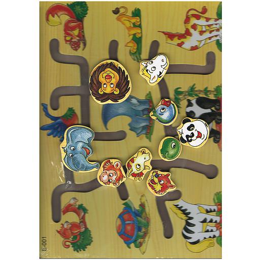 لعبة متاهة الحيوانات Labyrinth Animaux