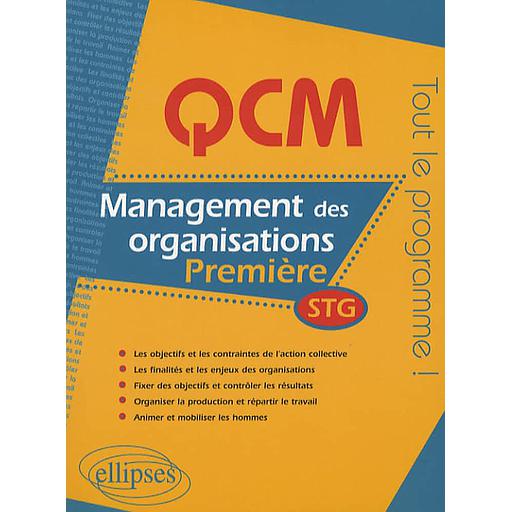 Management des organisations 1e STG