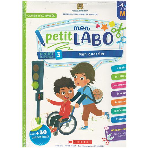 Mon petit Labo Projets 4-5 ans MS : 3 - Mon quartier