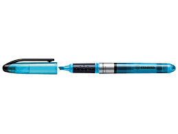 Surligneur encre liquide Navigator Bleu 545-31E