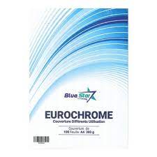 Paquet de Couverture Eurochrome A4 Lisse Blanc