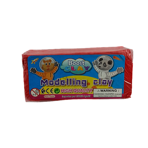 Pate à Modeler Boost Clay Rouge 500G BC-PO-500A-RD