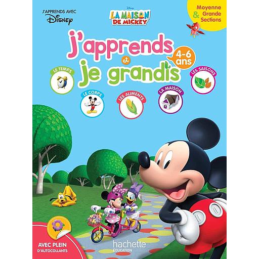 J'apprends et je grandis MS-GS Mickey