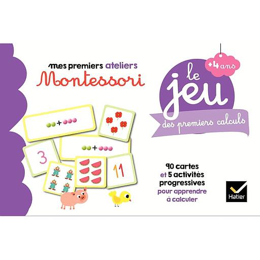 Le jeu des premiers calculs  - 90 cartes et 5 activités progressives pour apprendre à calculer