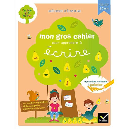 Mon gros cahier pour apprendre à écrire GS-CP