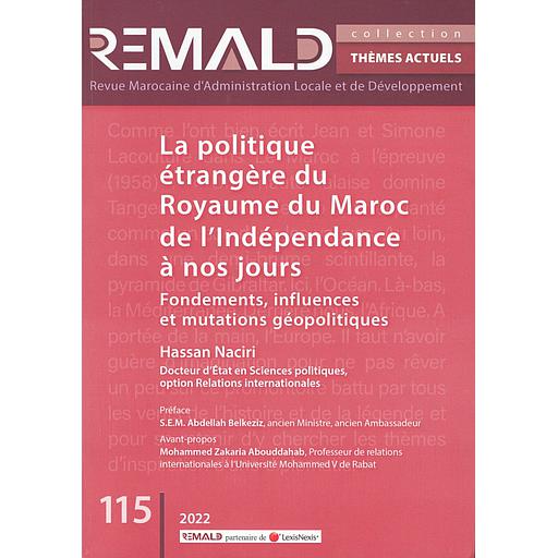 La politique étrangère du Royaume du Maroc de l'indépendance à nos jours - N°115