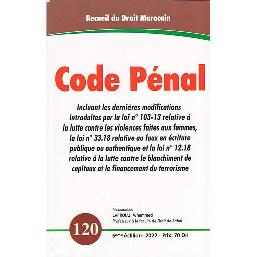 Code pénal n° 120