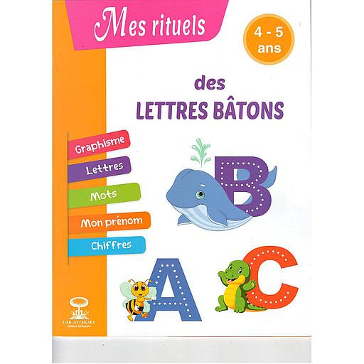 Mes rituels des Lettres Batons 4-5 Ans
