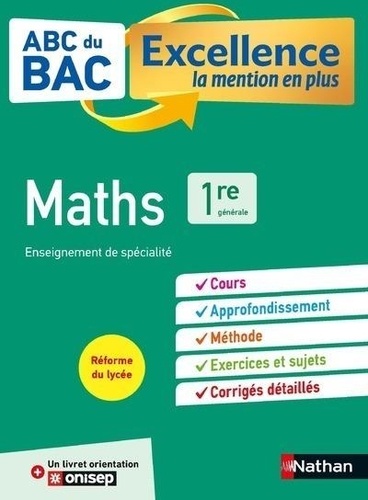 Mathématiques 1re Enseignement de spécialité