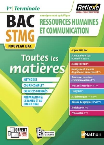 Ressources humaines et communication 1re/Terminale STMG  - Toutes les matières